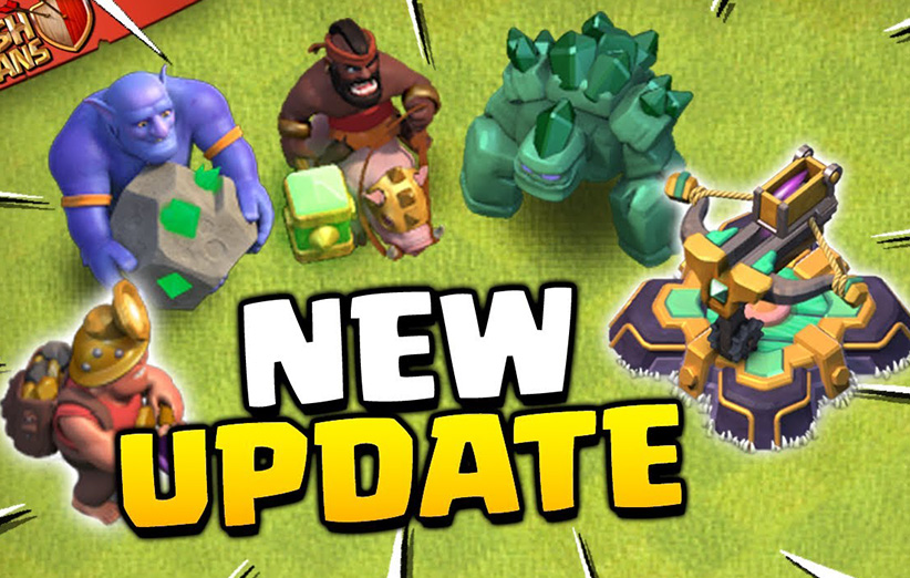 آخرین آپدیت های بازی کلش آف کلنز