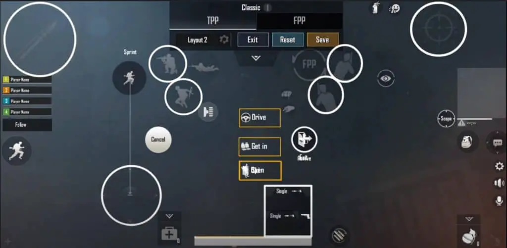 عکس تنظیمات اسکوپ پابجی