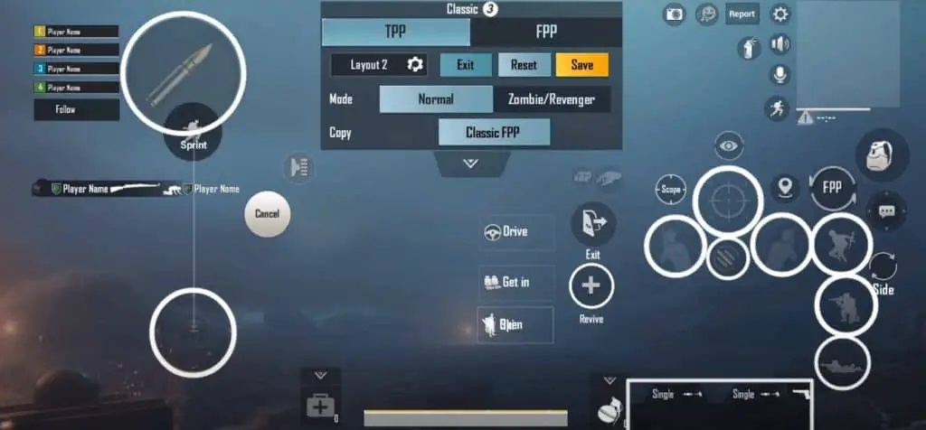 استفاده از Gyroscope برای دقت بیشتر در پابجی موبایل