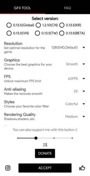 بهترین تنظیمات gfx tool برای پابجی