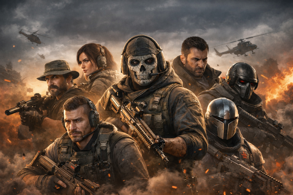 بهترین شخصیت های کالاف دیوتی موبایل